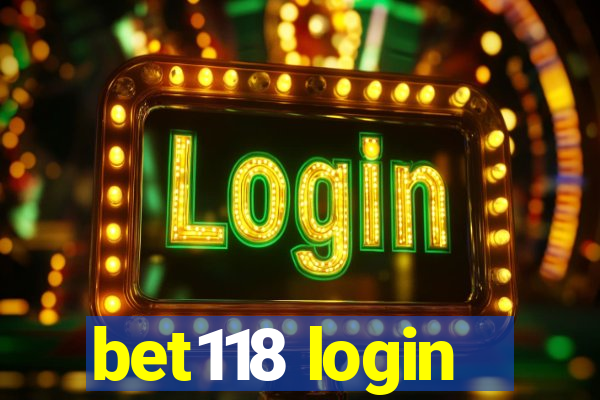 bet118 login